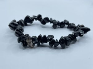 Obsidiaan Zwart Splitarmband