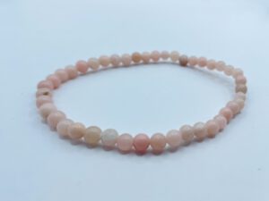 Opaal Roze Armband (4 mm kralen)