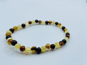 Barnsteen Amber Armband (4 mm kralen)