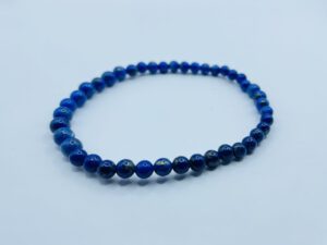 Lapis lazuli Armband (4 mm kralen)