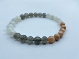 Maansteen Mix Armband (6 mm kralen)