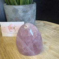 Rozenkwarts Sculptuur – 7,5 x 6,5 cm