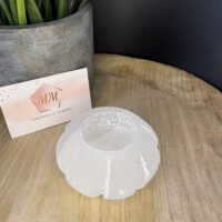 Seleniet Waxinelichthouder – Rond ±9 cm