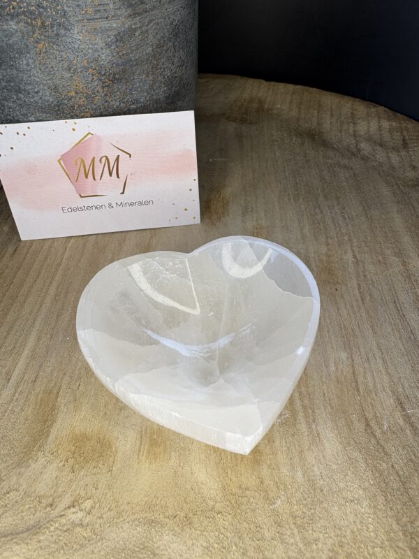 Seleniet Hart-Schaal – 7 x 8,5 cm