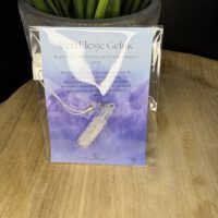 Flesje Geluk met Bergkristal