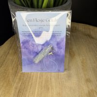 Flesje Geluk met Aquamarijn