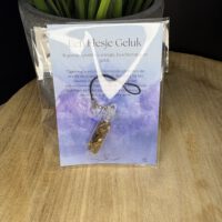 Flesje Geluk met Tijgeroog